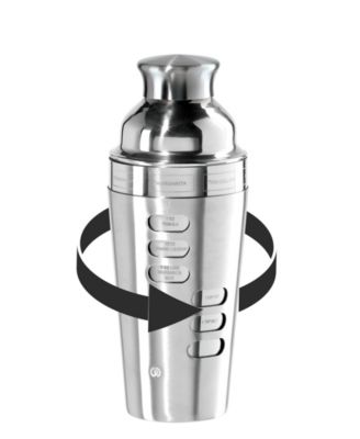 Dial a Drink 23oz Stainless Steel Cocktail Shaker