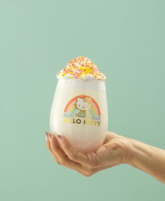 Hello Kitty Sweet Rainbow Stemless Drinking Glasses, Set of 4