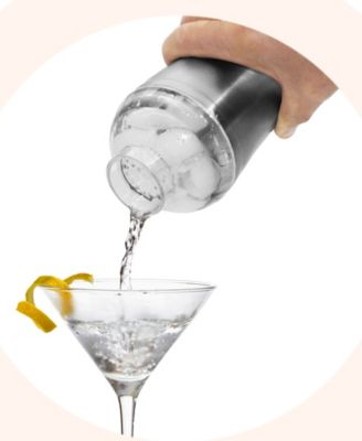 Groove 17oz. Double Wall Vacuum Insulated Stainless Steel Cocktail Shaker