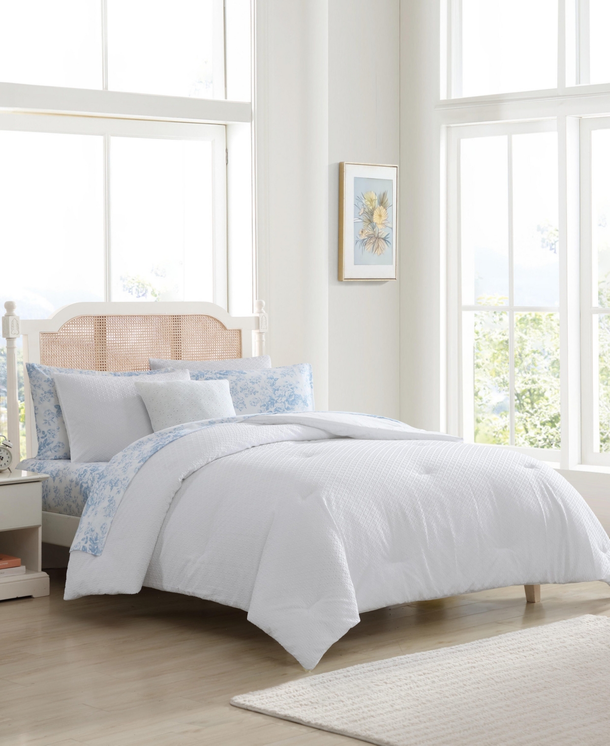 Laura Ashley Margaret 6 Piece Comforter Set