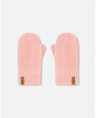 Deux Par Deux - Mittens With String - Black main image 0