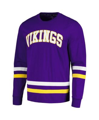 Men's Purple/Gold Minnesota Vikings Nolan Long Sleeve T-Shirt