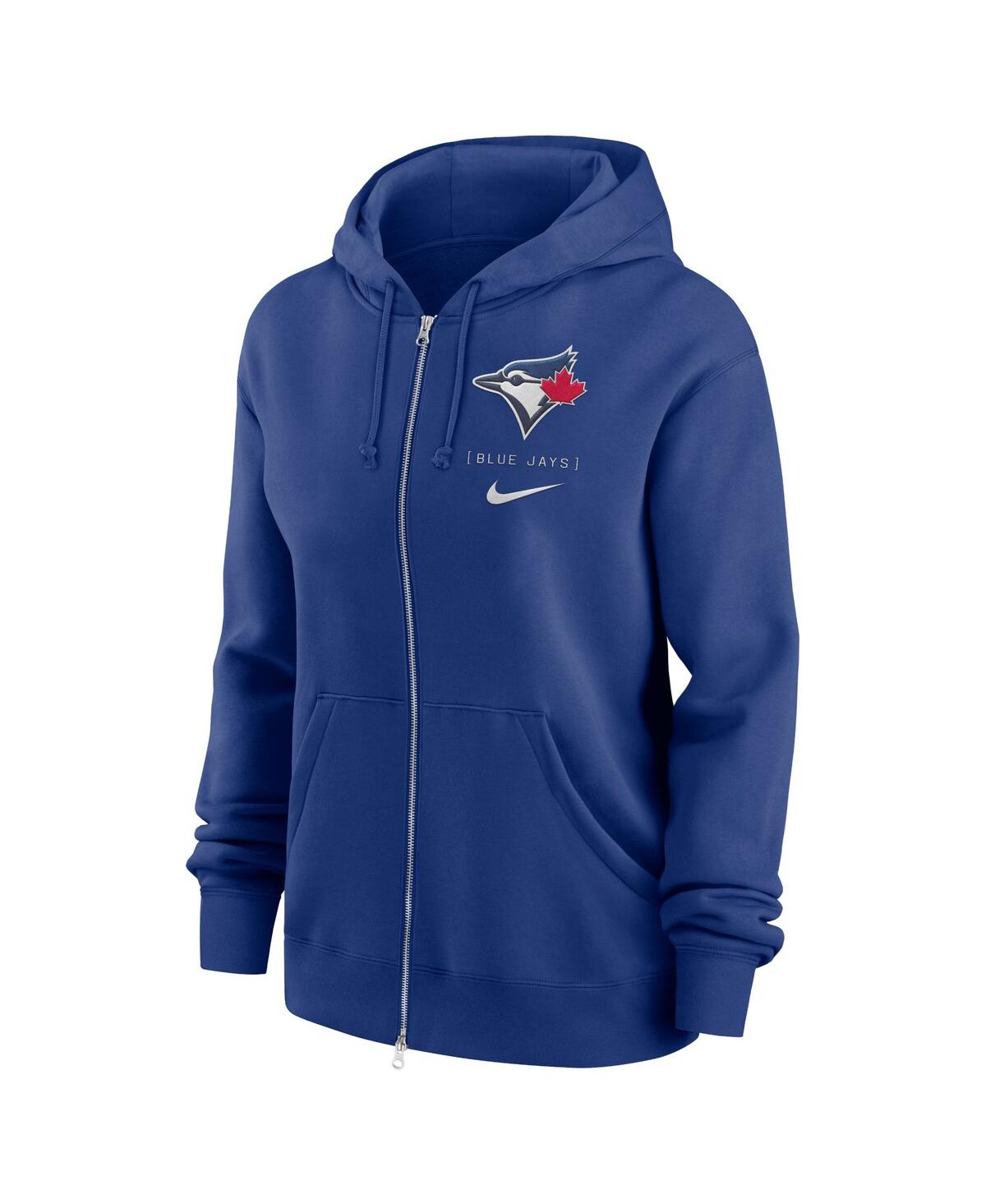 Nike Women'sToronto Blue Jays Legacy Icon Full-Zip Hoodie - Royal