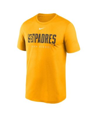 Men's Gold San Diego Padres Knockout Legend Performance T-Shirt