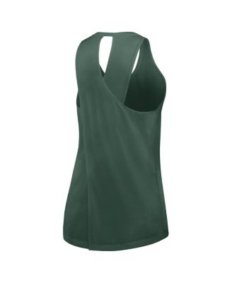 Women's Green Green Bay Packers Plus Size Performance Tank Top