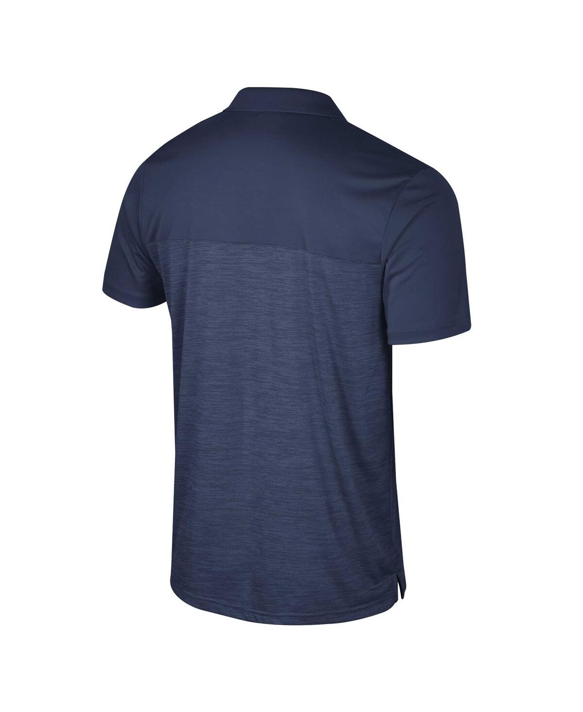 Colosseum Men's Navy Penn State Nittany Lions Big Tall Langmore Polo In Navy,gold