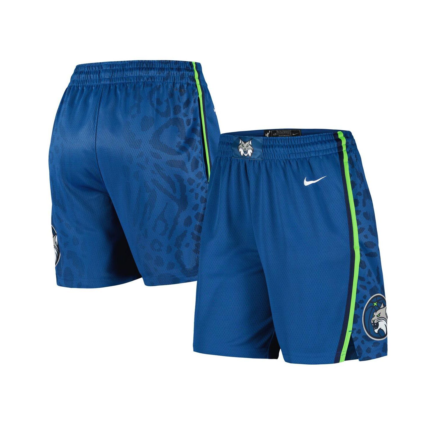 Women's Blue Minnesota Lynx On-Court Victory Performance Shorts