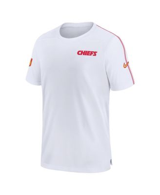 Men's White Kansas City Chiefs 2024 Sideline Coach UV Performance T-Shirt
