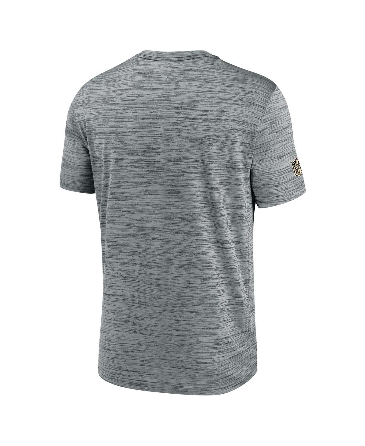 Nike Men'sNew Orleans Saints 2024 Sideline Velocity Performance T-Shirt - Gray