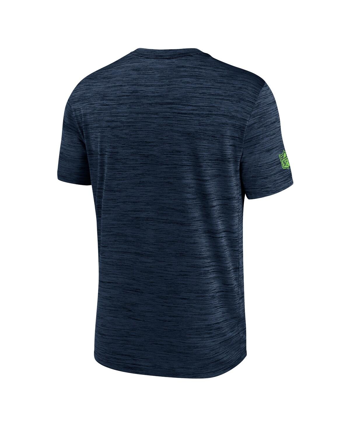 Nike Men's College Navy Seattle Seahawks 2024 Sideline Velocity Performance T-shirt In Navy
