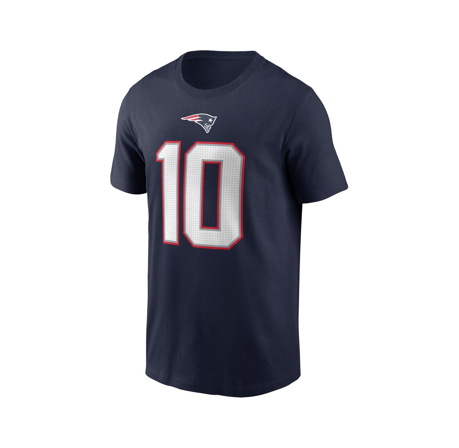 Big Boys and Girls Drake Maye Navy New England Patriots 2024 NFL Draft First Round Pick Fuse Name & Number T-Shirt