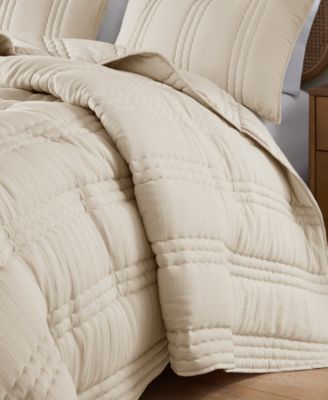 Dune Gauze 3-Pc. Quilt Set, King/California King