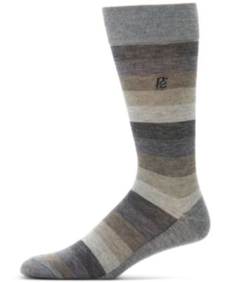Men's Ombr&eacute; Stripe Dress Socks