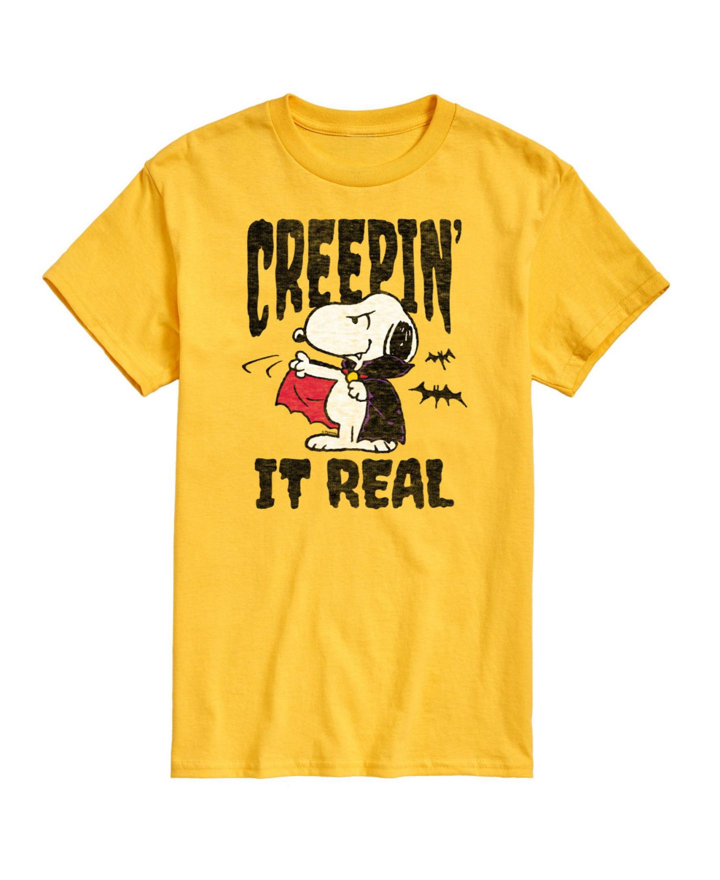 Мужская футболка AIRWAVES Hybrid Apparel Snoopy Vampire Short Sleeve, цвет: Серый — фото 6