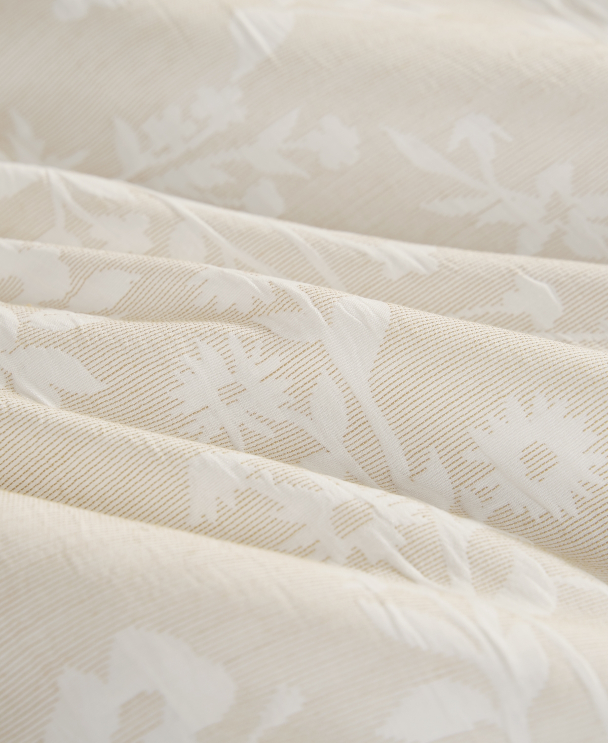 Lucky Brand Ava Floral Jacquard 3-pc. Duvet Cover Set, Full/queen In Beige Floral