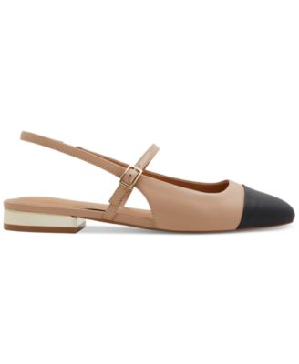 Women's Sadey Cap-Toe Slingback Flats