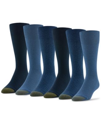 Gold Toe - Men's 6-Pk. Crew Socks