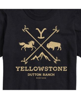 Hybrid Apparel Yellowstone Mens Short Sleeve Tee
