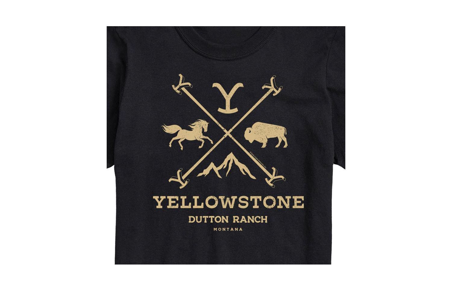 Hybrid Apparel Yellowstone Mens Short Sleeve Tee