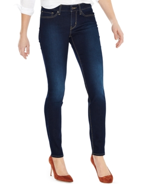 image of Levi-s Women-s 711 Skinny Jeans in Short Length
