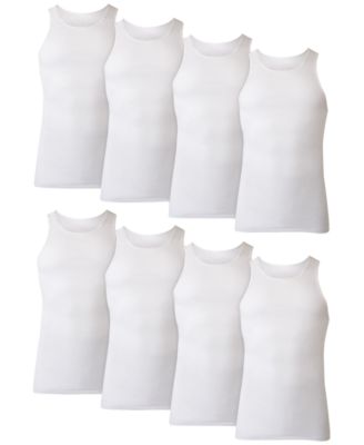 Ultimate&reg; ComfortSoft Men's Tank Undershirt, 7+1 Bonus Pack