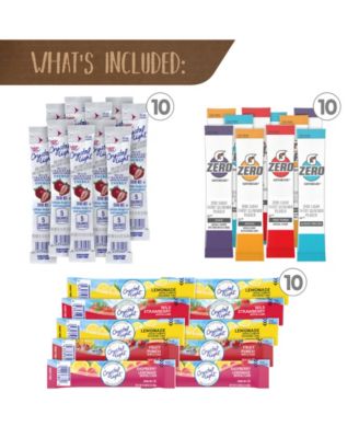 Drink Mix Snack Box, 50 Pieces