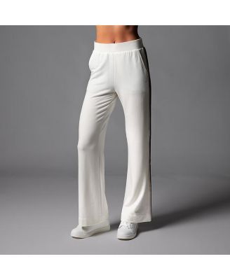 women's winter white wool dress pants Monochrome Wool Trousers