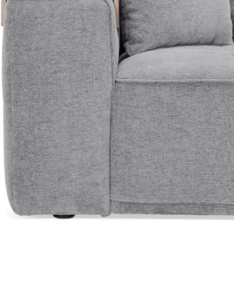 Nycolle 6-Pc. Modular Fabric L-Shape Sectional at Macy's