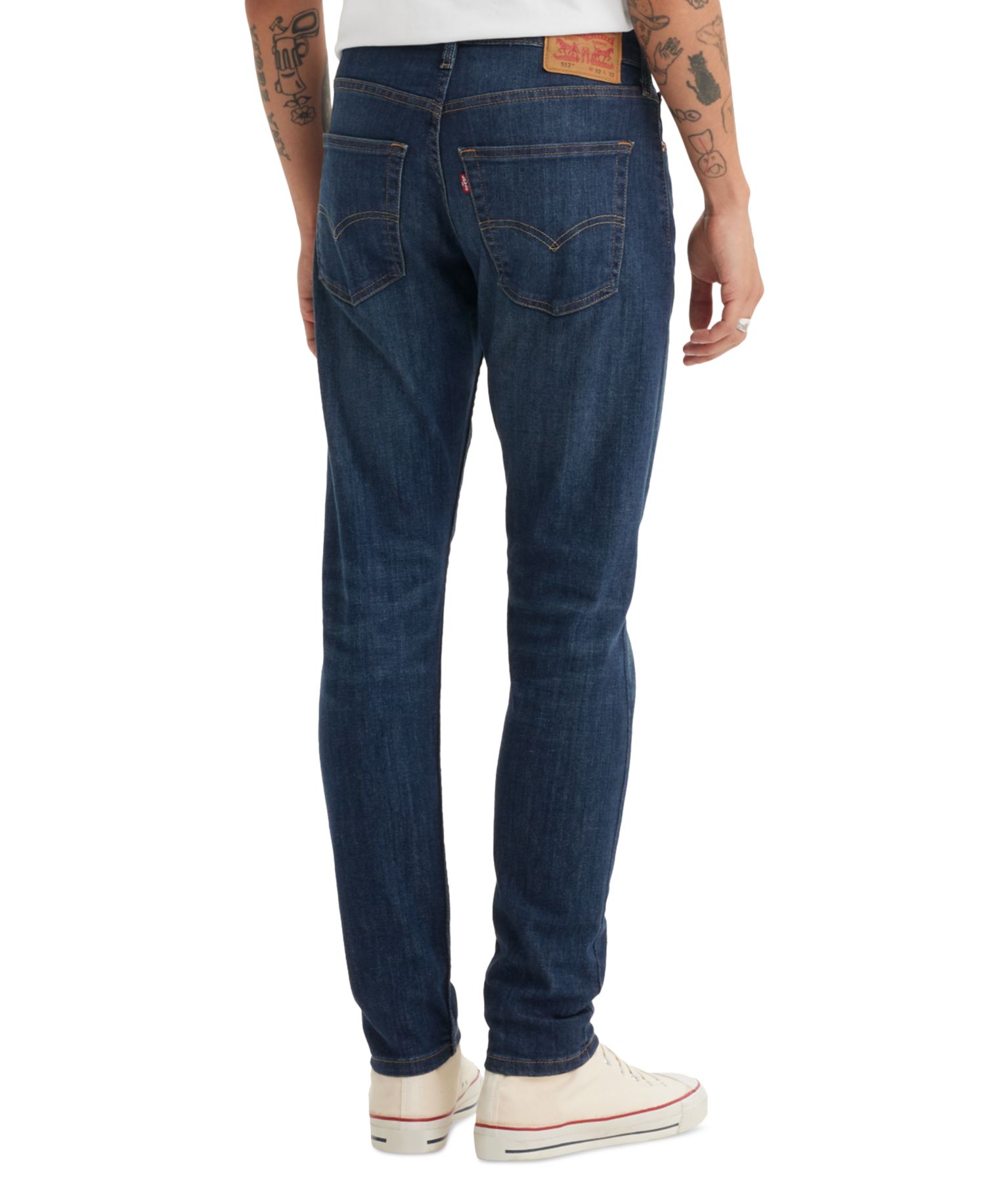 Мужские джинсы Levi's 512™ Flex Slim зауженного кроя.