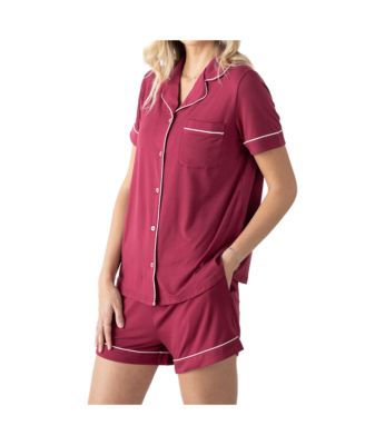 Maternity Clea Postpartum Short Sleeve Pajama Set