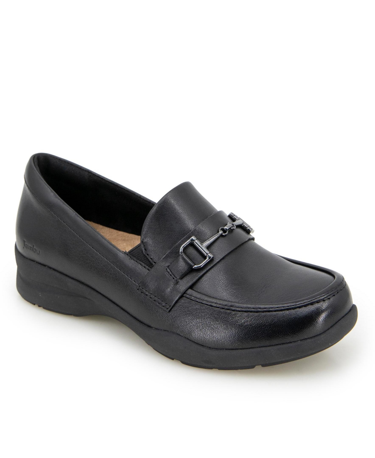 Women's Tabitha Slip On Flats - Black leather