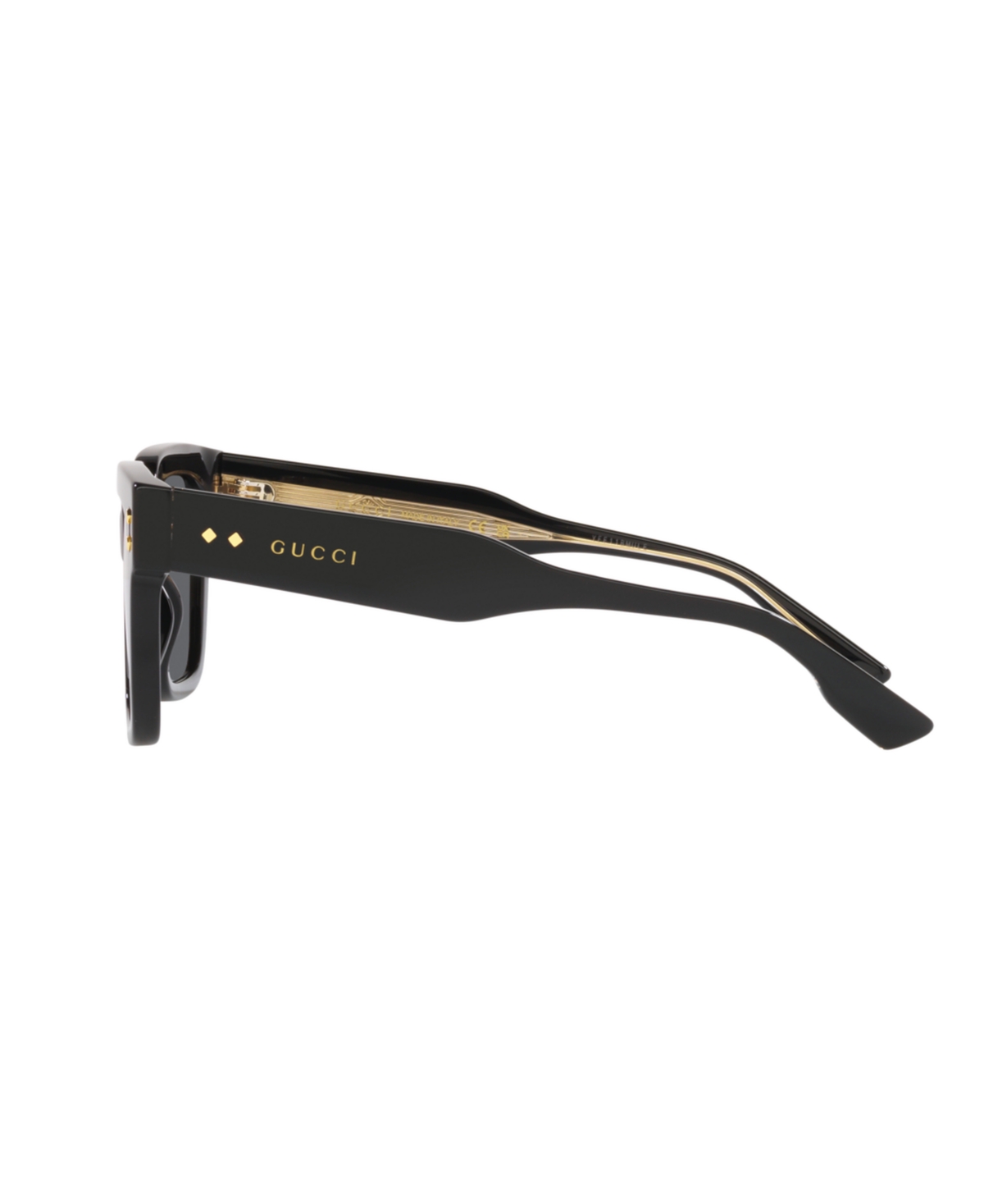 Gucci Gg1084s Square-frame Acetate Sunglasses In Black