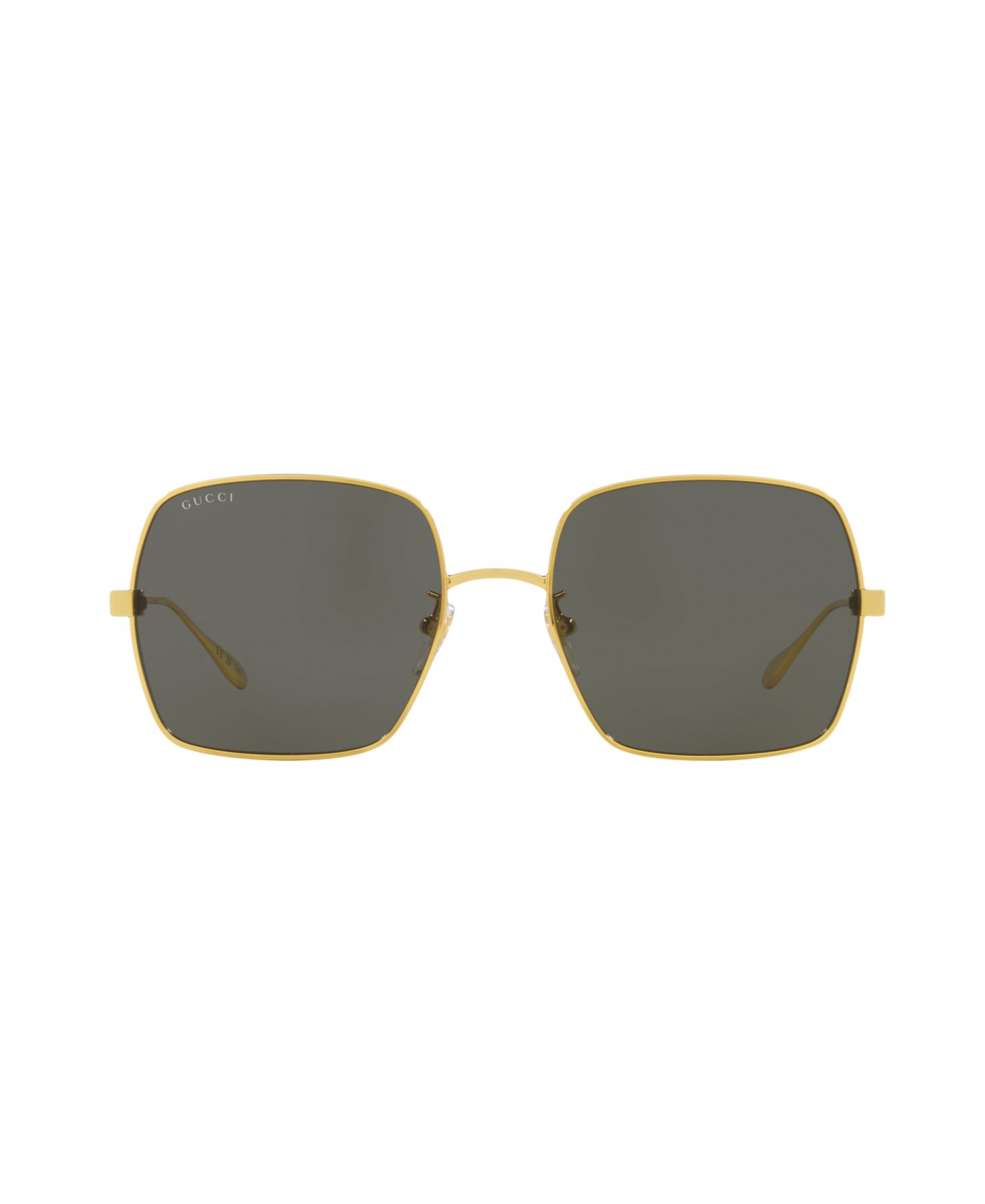 Женские солнцезащитные очки Gucci Sunglasses, GG1434S, цвет: Золотой / Серый — фото 4