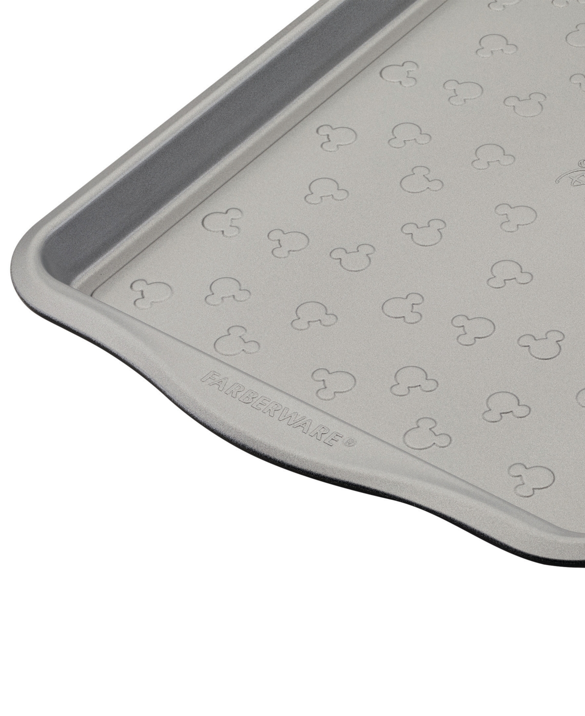 Farberware Disney Bake With Mickey Mouse Steel 2-piece Springform & Cookie Pan Set In Black