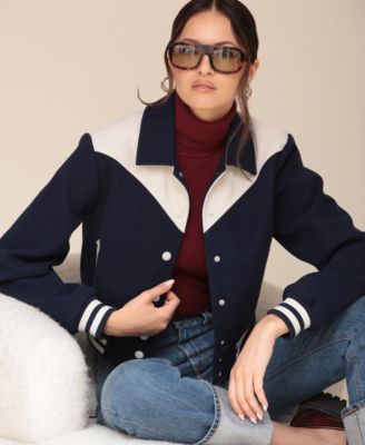 Avec Les Filles Women's Western Bomber Jacket