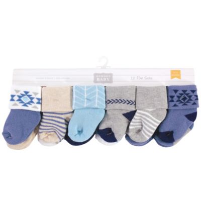 Plush Terry Socks 12 Pack