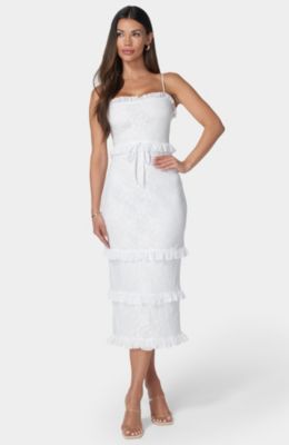 White Lace Maxi Dress - Macy's