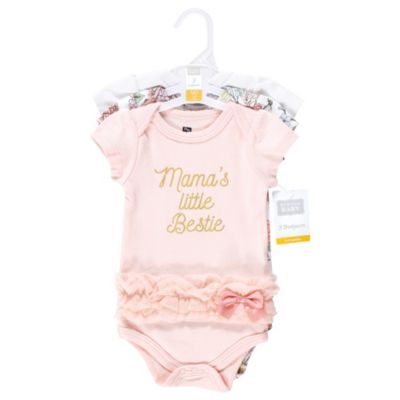 Cotton Bodysuits 3-Pack
