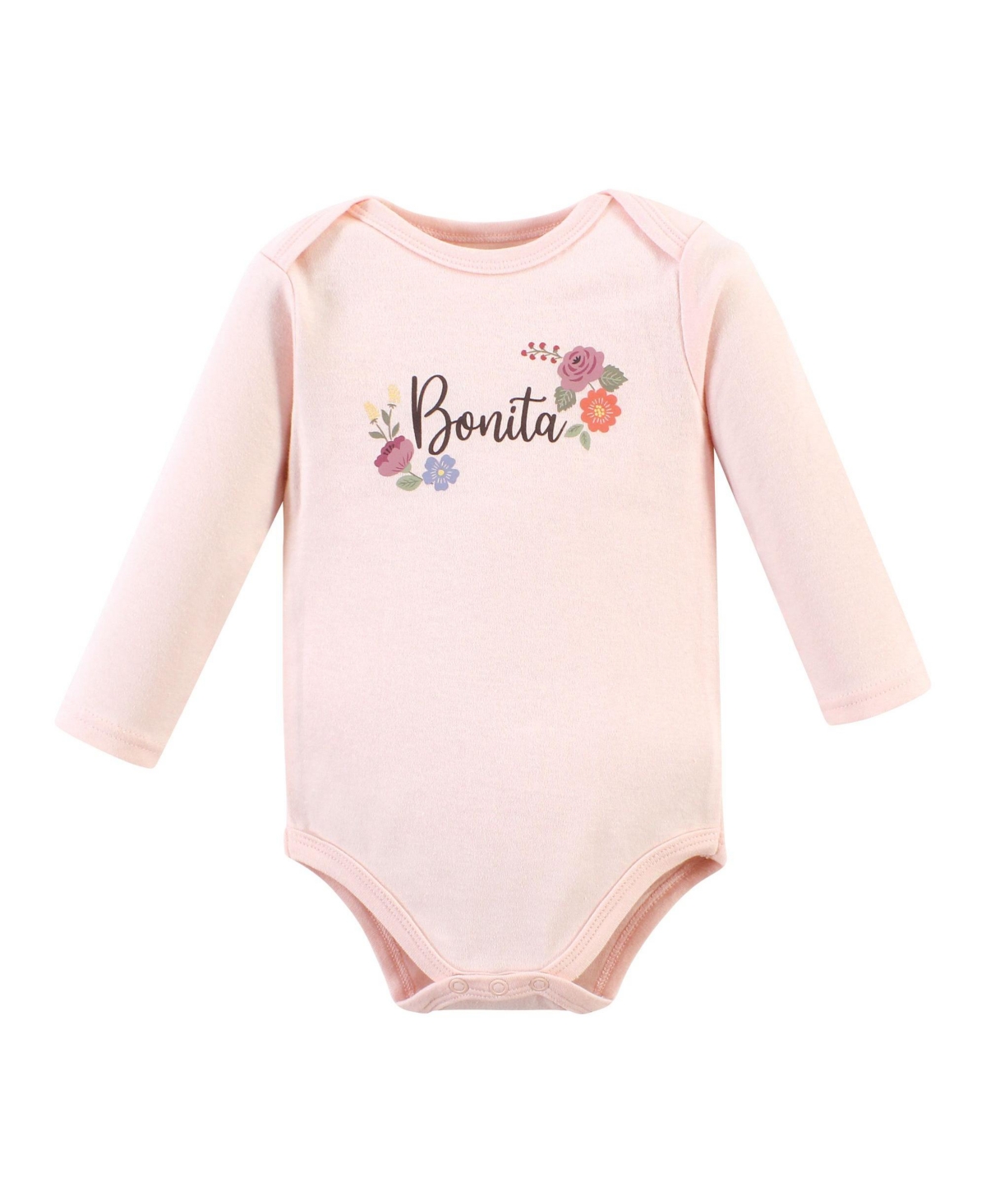 Hudson Baby Baby Girls Cotton Bodysuit and Pant Set,- Bonita long sleeve