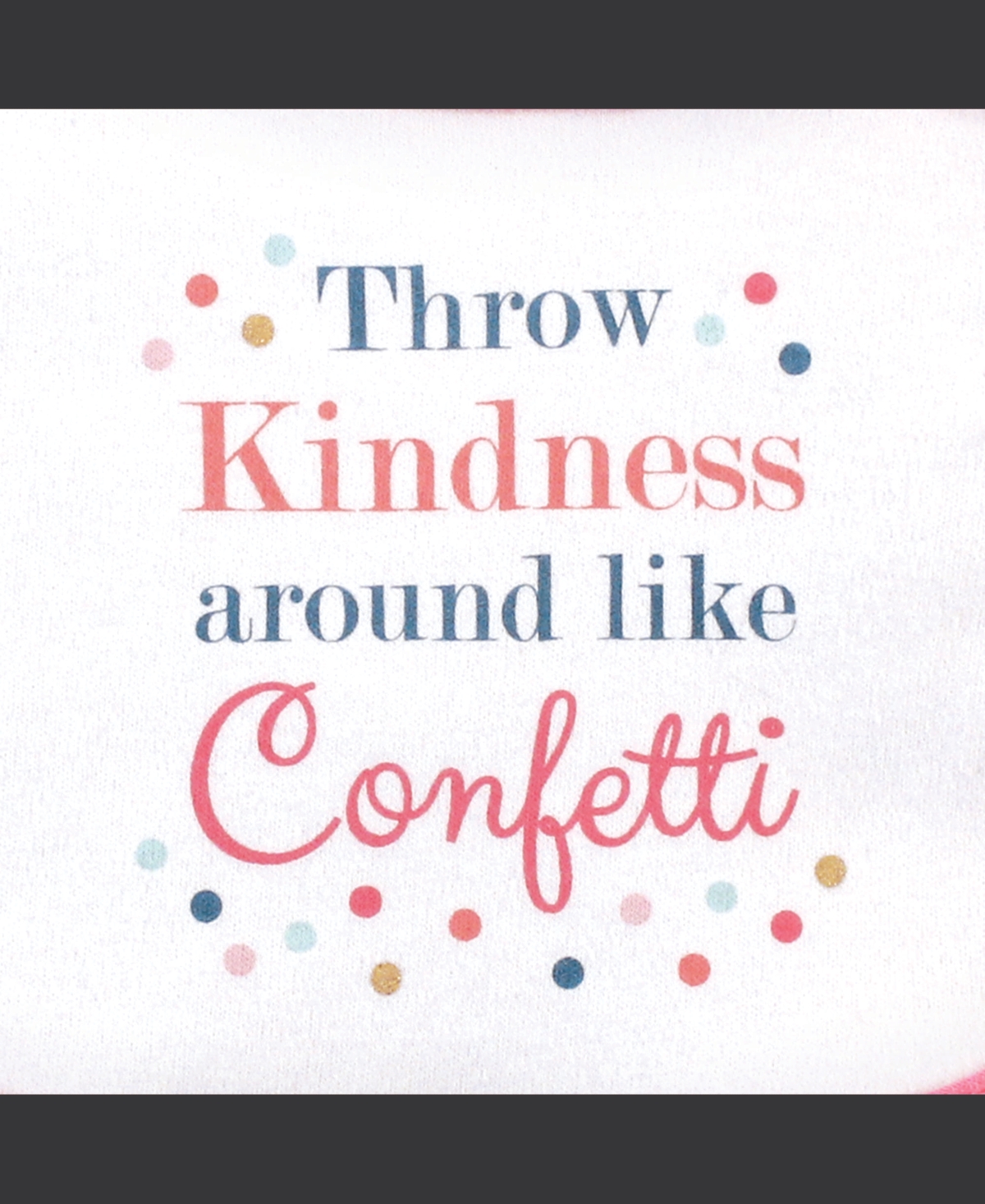 Little Treasure Baby Girl Cotton Bib and Headband Set 5pk, One Size - Confetti