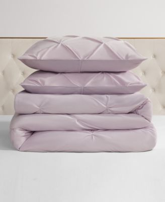 Kiss Pleat Plush 3-Pc. Comforter Set, Full/Queen