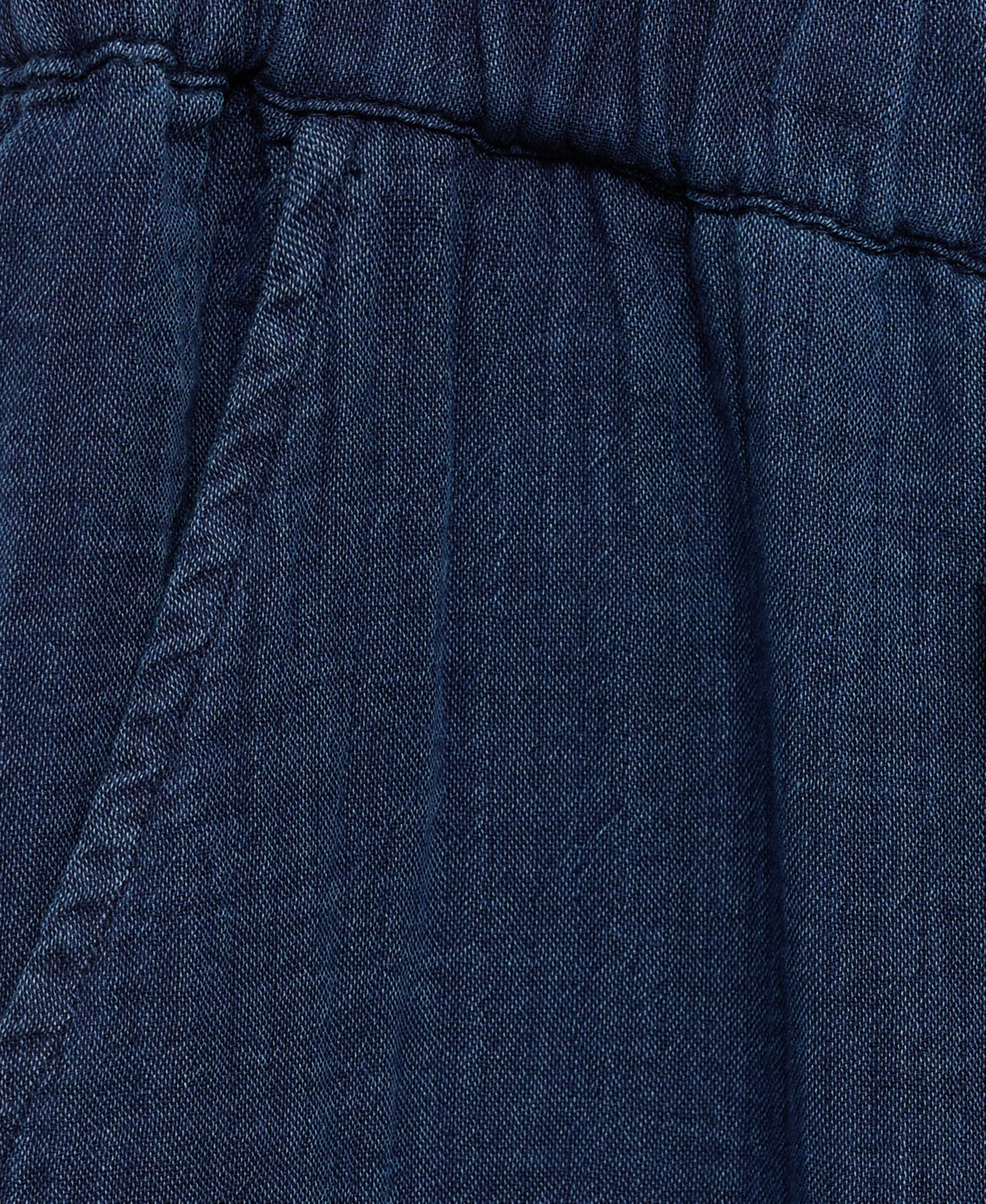 Mango Women's Elastic Waist Cotton Pants