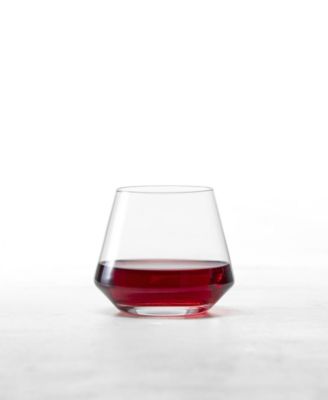 Pure Stemless Wine Tumbler Burgundy 17.1oz - Set of 6