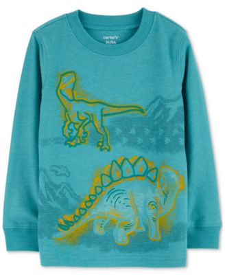 Carter's - Toddler Boys Dinosaur Print Long-Sleeve T-Shirt