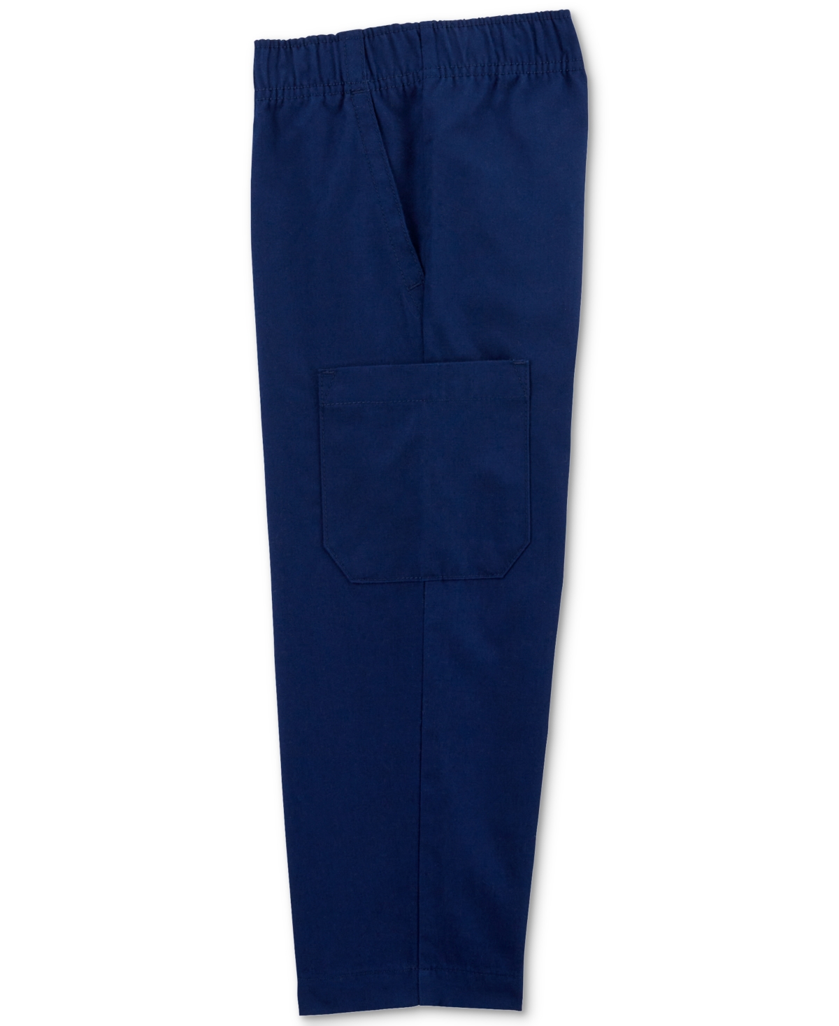 Carter's Toddler Boys Striped Cotton Henley Shirt & Canvas Pants Set -Navy