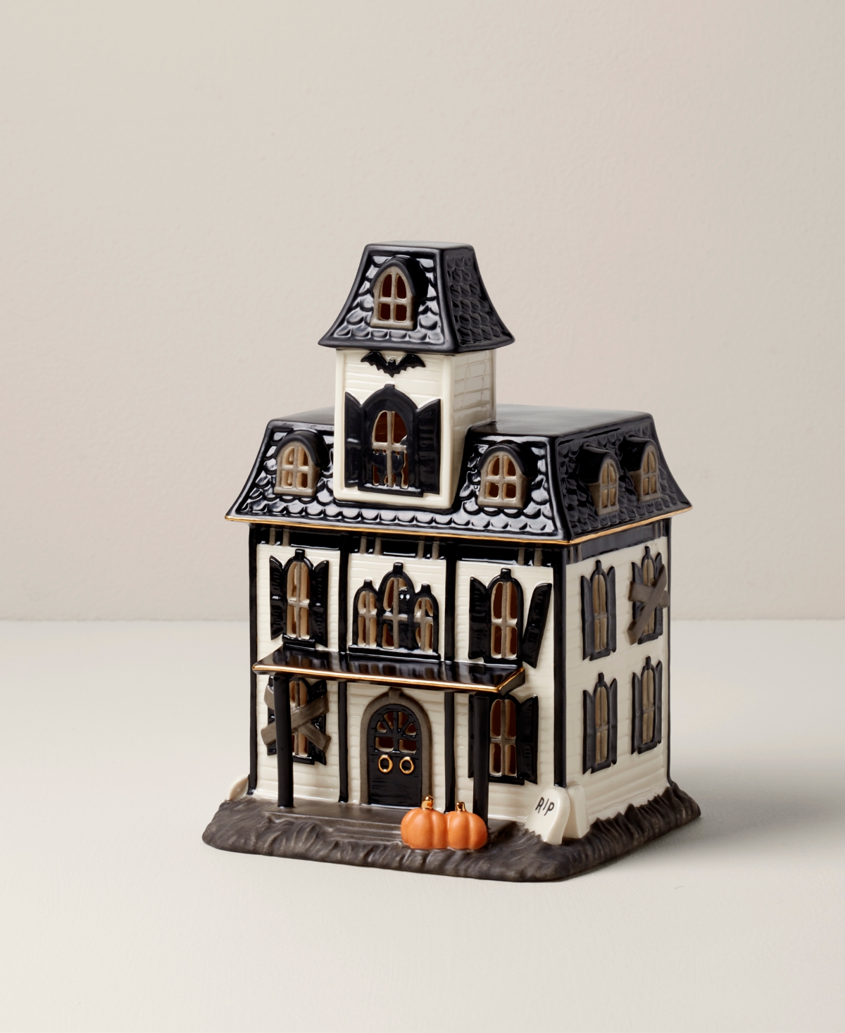 Lenox Classic Halloween Light-up House Figurine In Multi