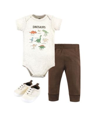 Hudson Baby Baby Boys Hudson Cozy Cotton Outfit Collection - Dinosaur adventures 27$