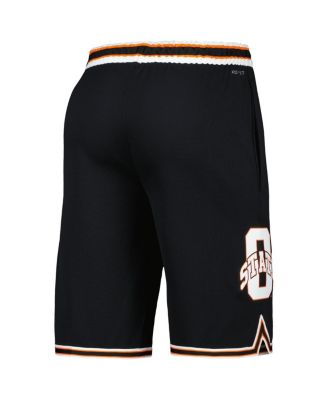 Men's Black Oklahoma State Cowboys Retro Replica Basketball Shorts