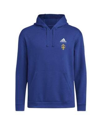 Men's Blue Sweden National Team Crest Pullover Hoodie
