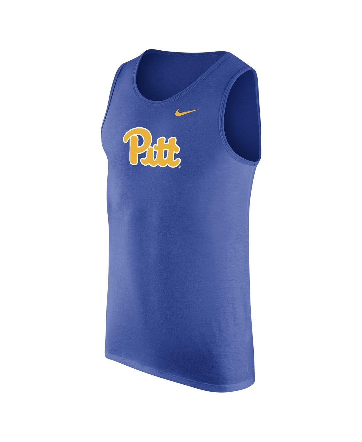 Nike Men's Royal Pitt Panthers Tank Top In Royal